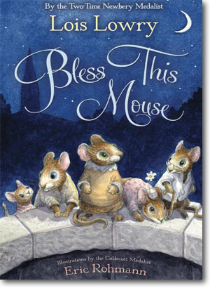 Bless This Mouse, Cover illustration from The Cinder-eyed Cats. Copyright Eric Rohmann